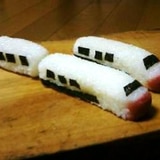 簡単☆食べやすい　電車のおにぎり